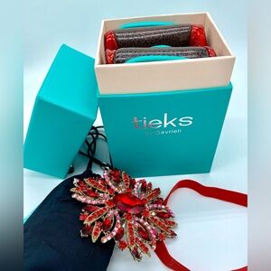 Tieks by Gavrieli Red Diamond flats 7 NIB